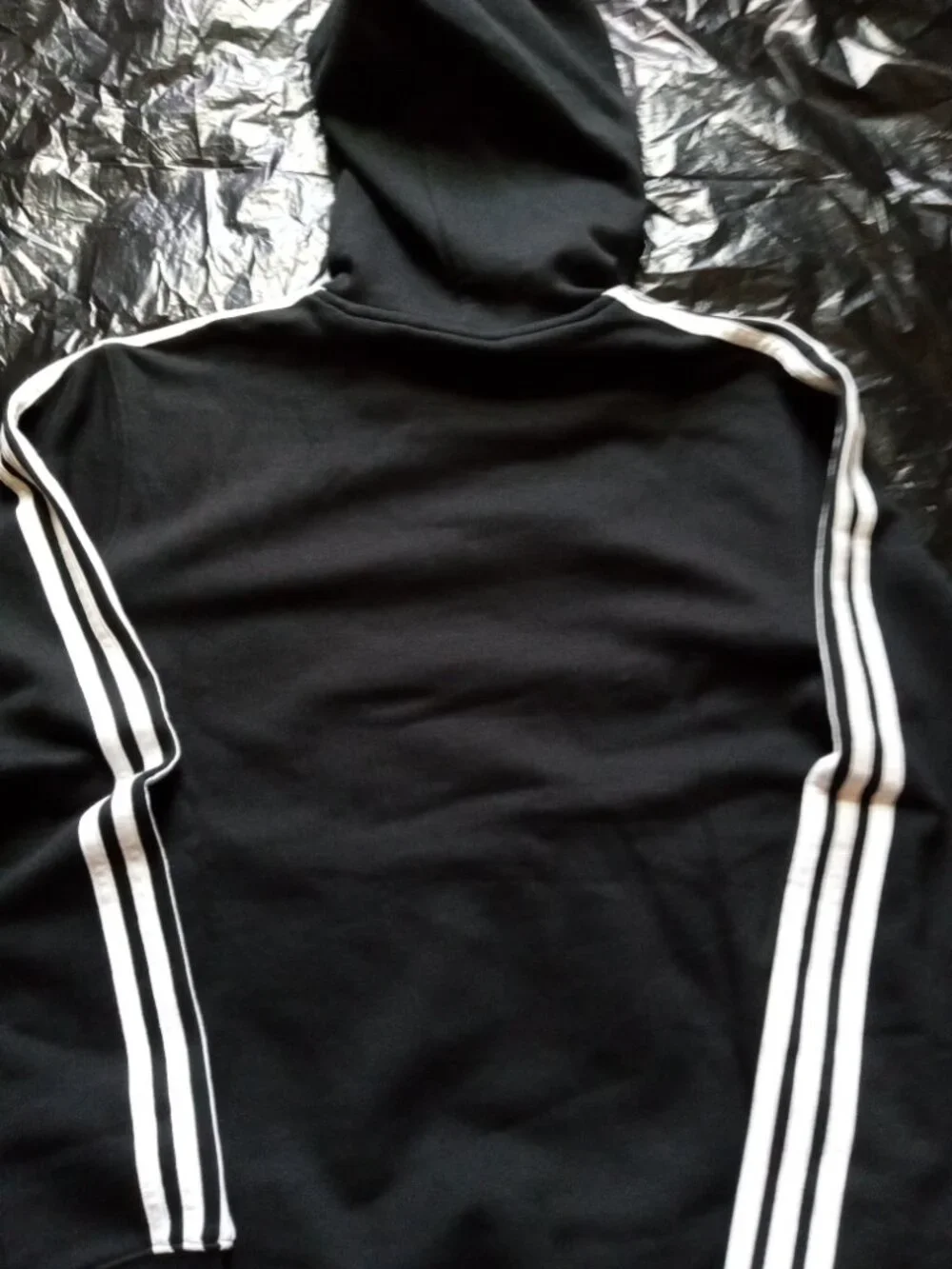 Adidas Three Stripe Jogger Set Black Mens XS/S (Not A Matching Set)